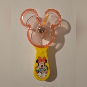 Disney Minnie Mouse light up handheld fan